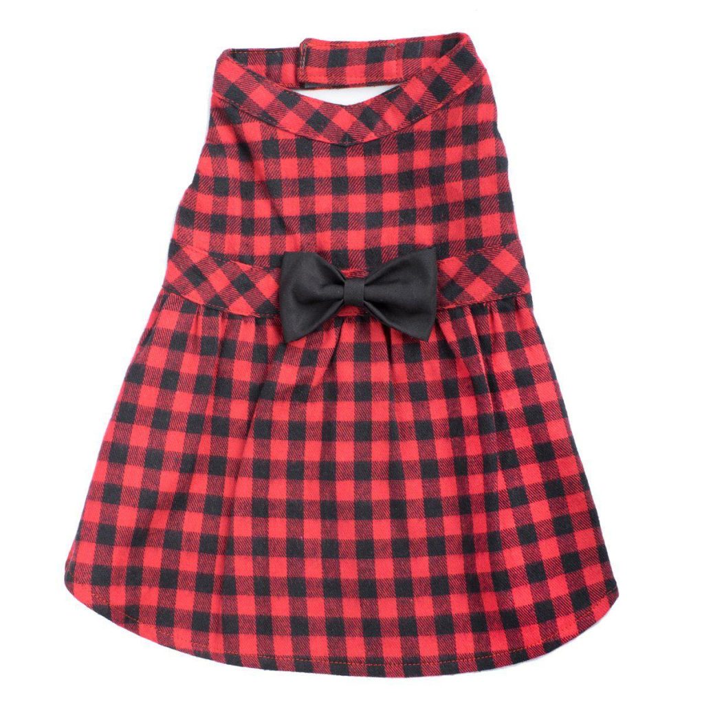 Buffalo Plaid Dog Dress