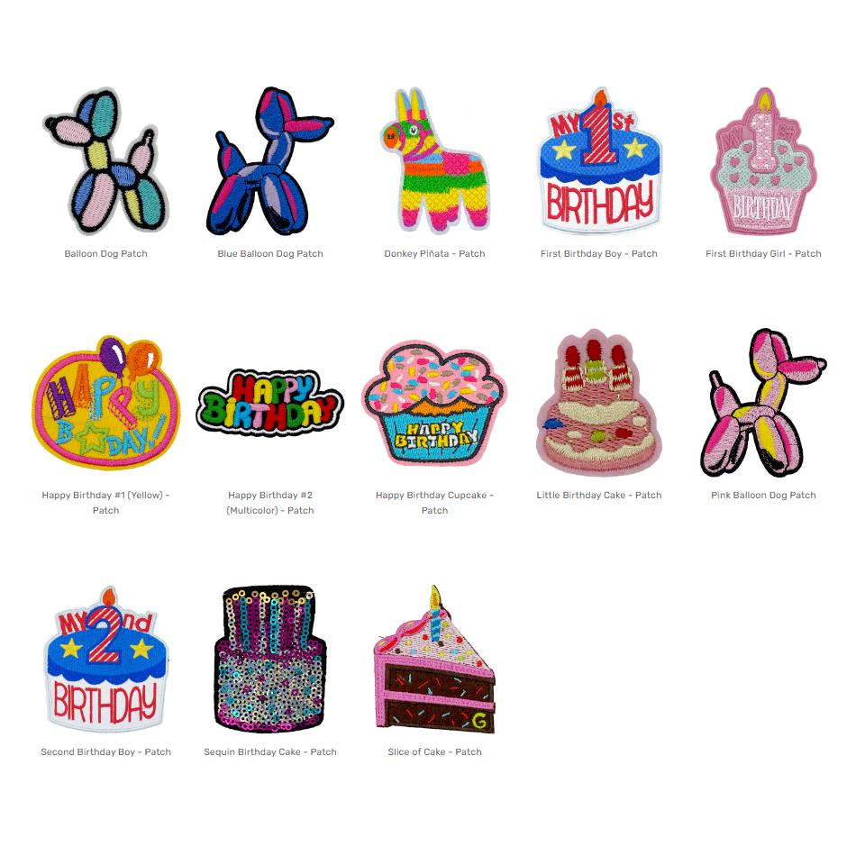 Custom Denim Dog Jacket Patches – Birthday