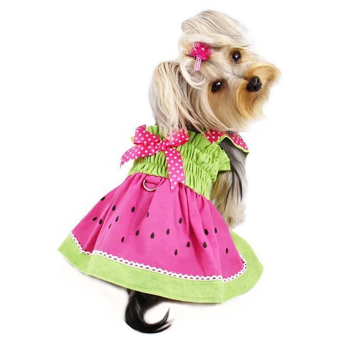 Juicy Watermelon Dog Sundress