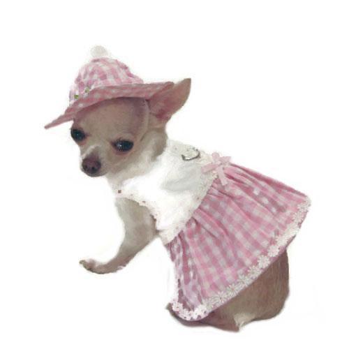 Little Daisy Dog Harness Dress Set