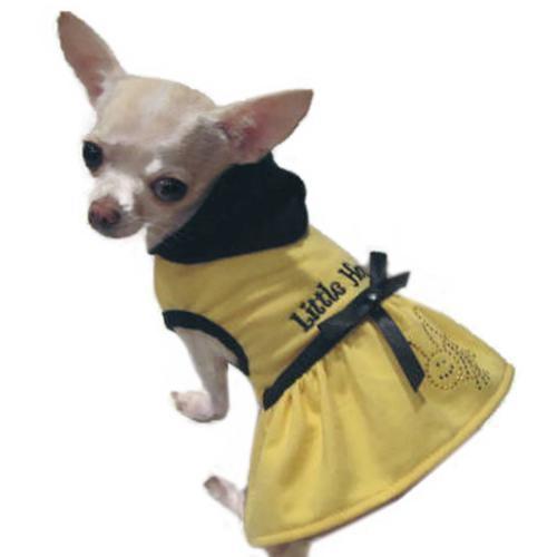 Little Honey Bee Hoodie Dog Dress