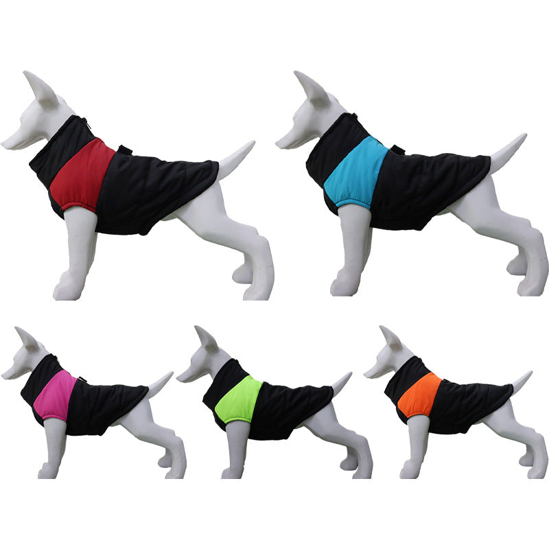 Color Block Dog Cat Jacket Vest