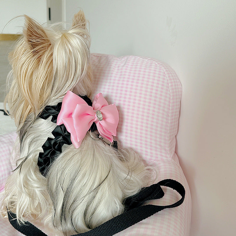 Sweet Layered Dog Harness&Leash