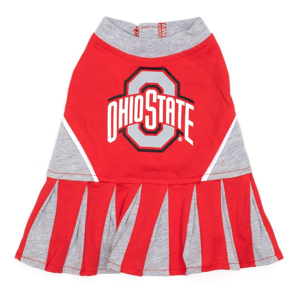 Ohio State Cheerleader Dog Dress