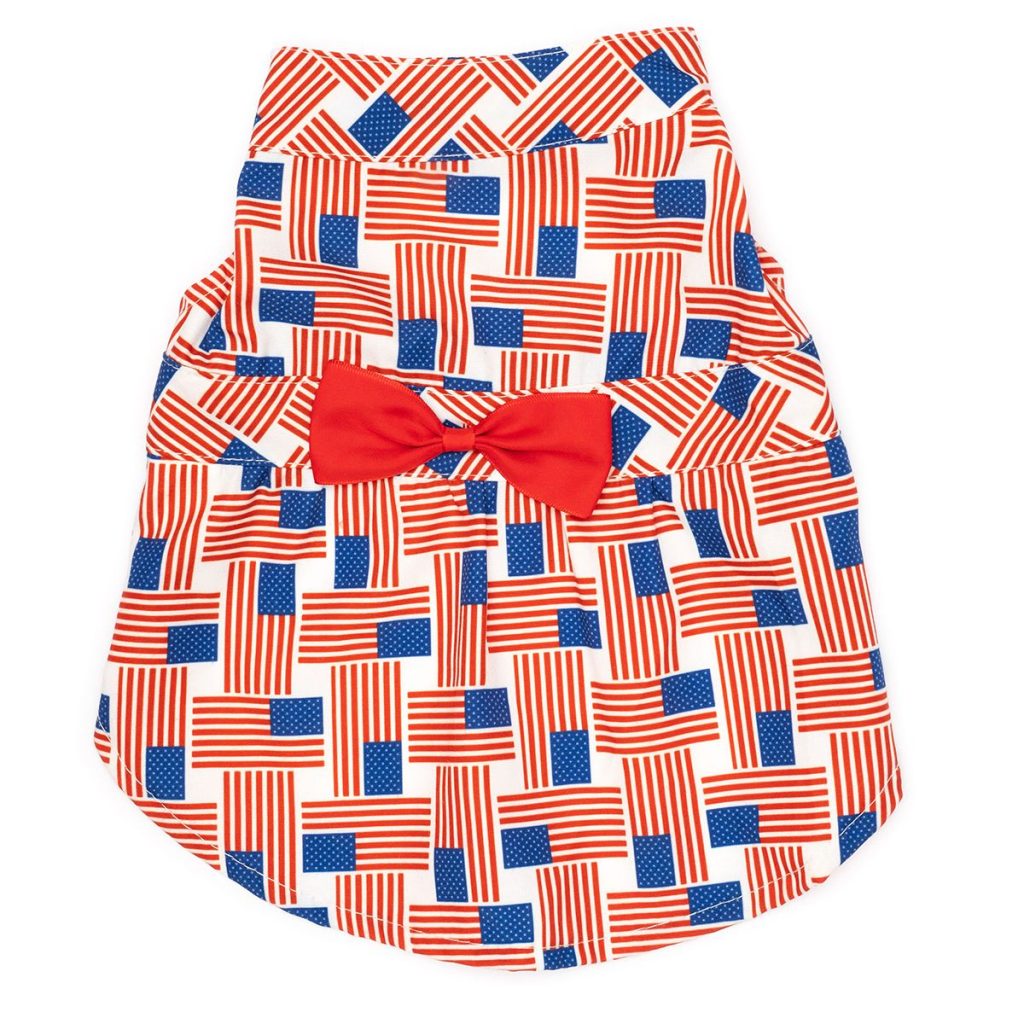 Patchwork Flag Dog Dress