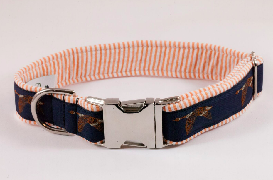 Sportsman Seersucker Bird Dog Bow Tie Collar