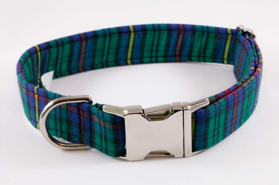 Tartan Plaid School Boy Dog Collar