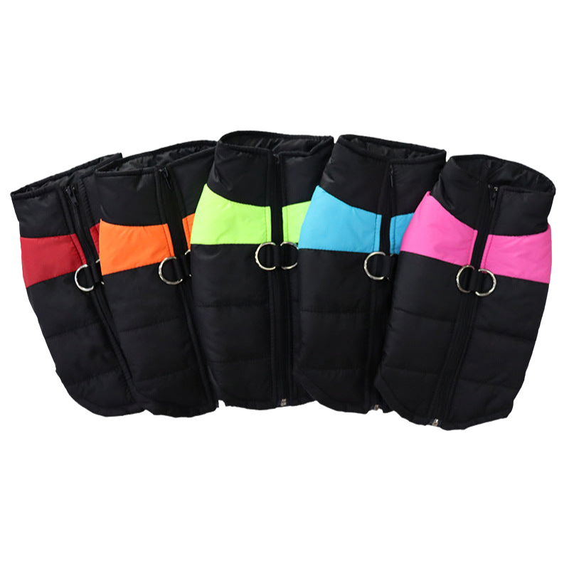 Color Block Dog Cat Jacket Vest