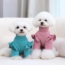 Flower Sleeves Dog Cat Sweater