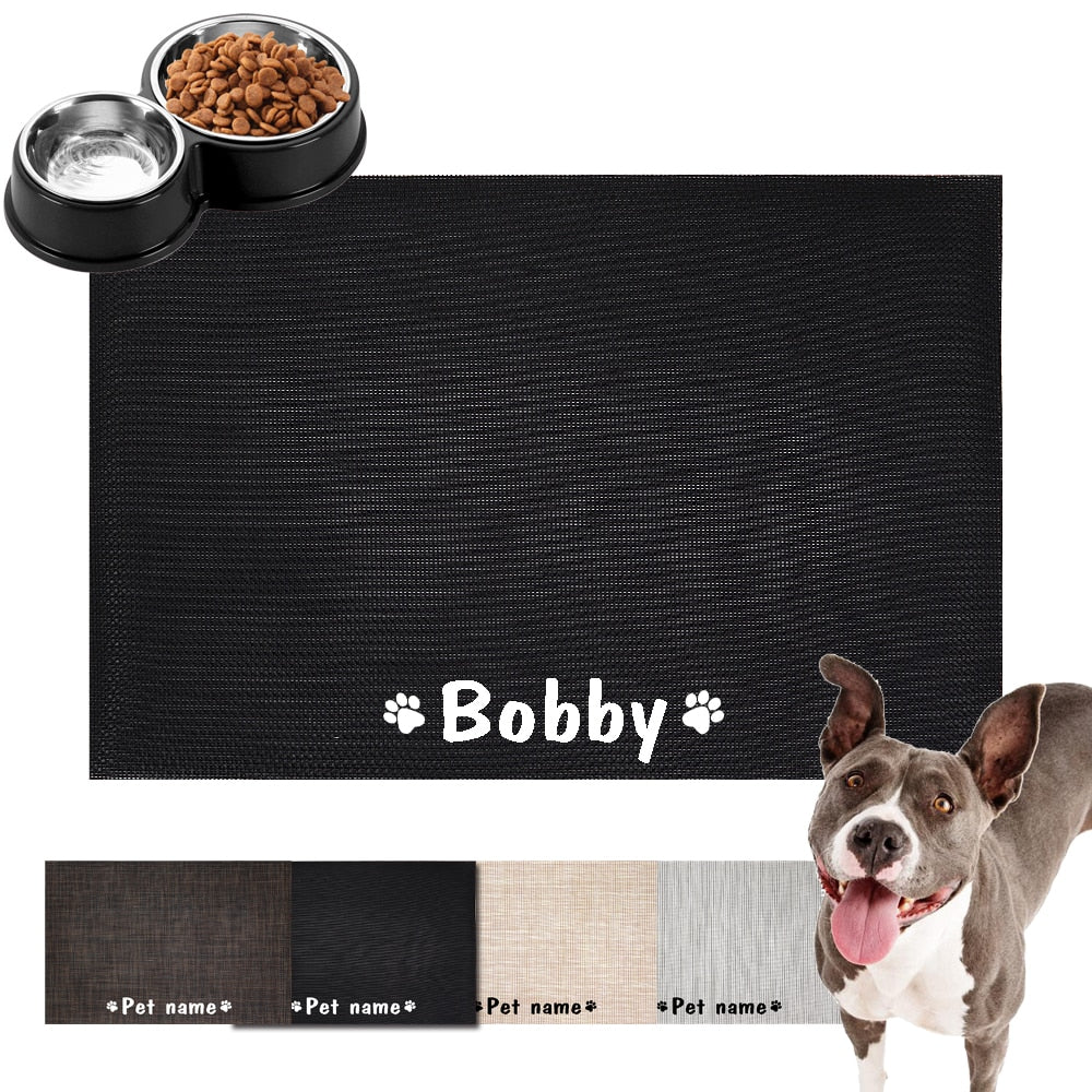 Personalized Waterproof Dog Cat Mat