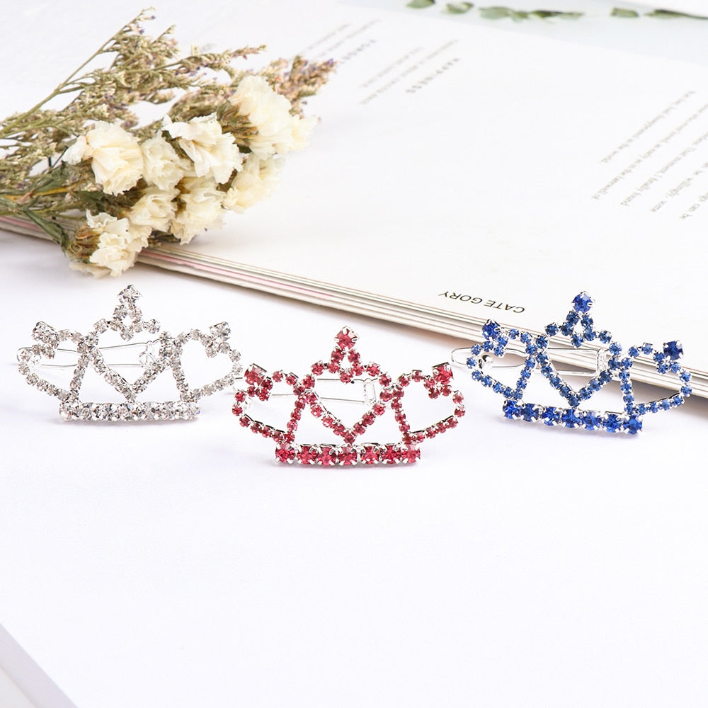 Crown Shape Hair Clips For Dog Cat