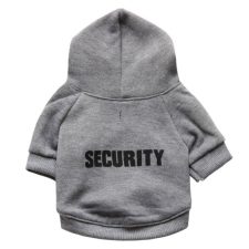 Security Printed Dog Cat Hoodies