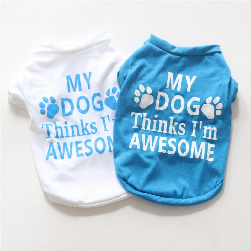 Printed Cute Clothes For Dogs